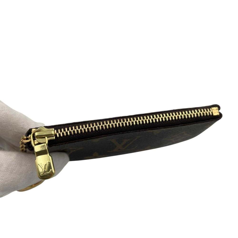 LOUIS VUITTON Brown Monogram Canvas Pochette Mini Bag - Picture 5 of 9